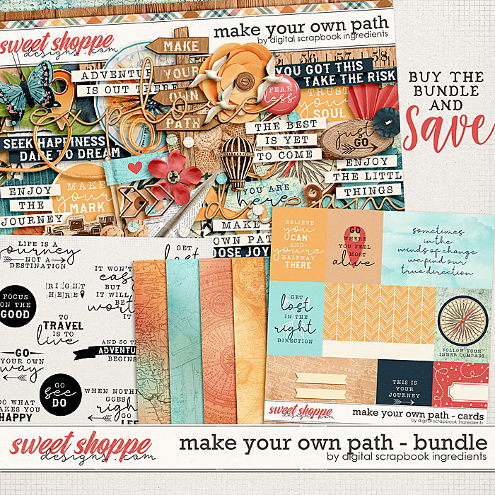 Make Your Own Path Bundle by Digital Scrapbook Ingredients
