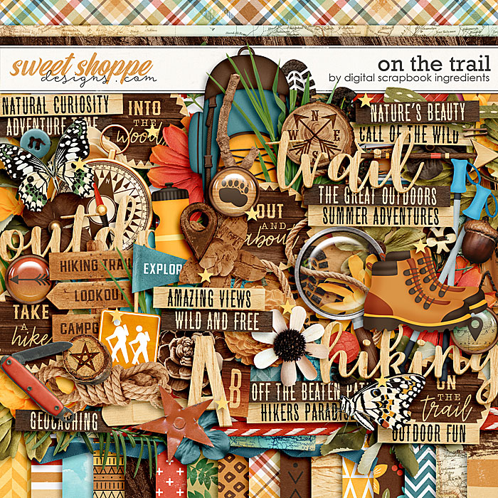 Sweet & Simple Digital Scrapbook Kit Graphic by All Things Designs ·  Creative Fabrica