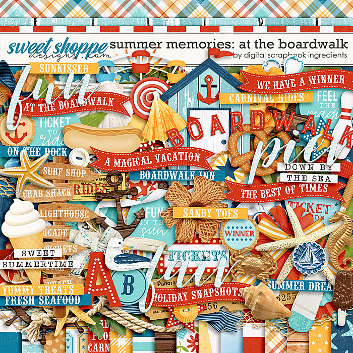 Summer Memories: At The Boardwalk by Digital Scrapbook Ingredients