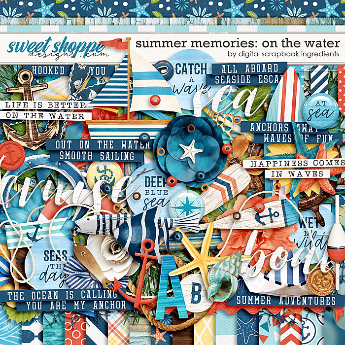 Summer Memories: On The Water by Digital Scrapbook Ingredients