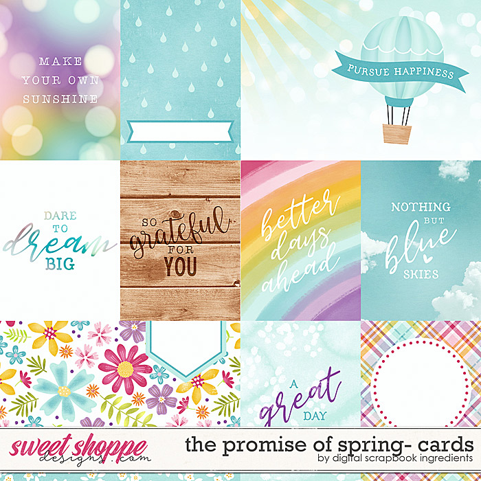 The Promise Of Spring | Cards by Digital Scrapbook Ingredients