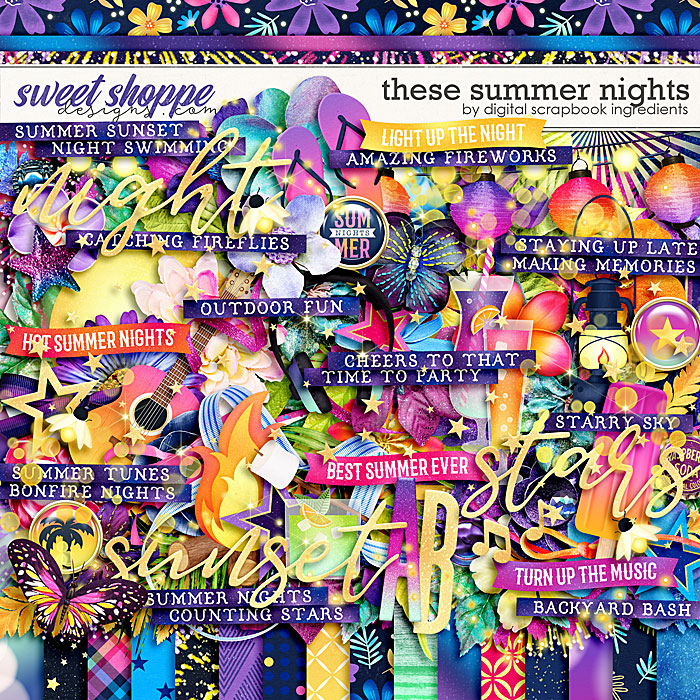 These Summer Nights by Digital Scrapbook Ingredients