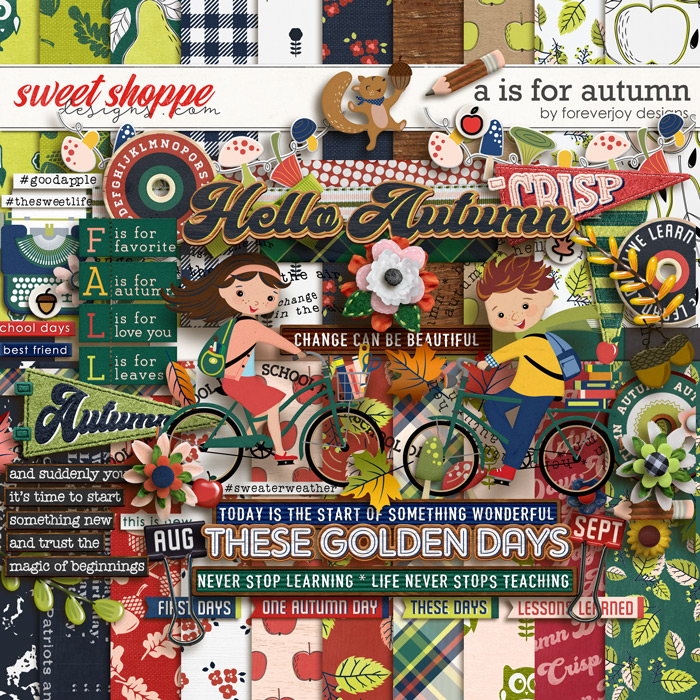 A is for Autumn by ForeverJoy Designs