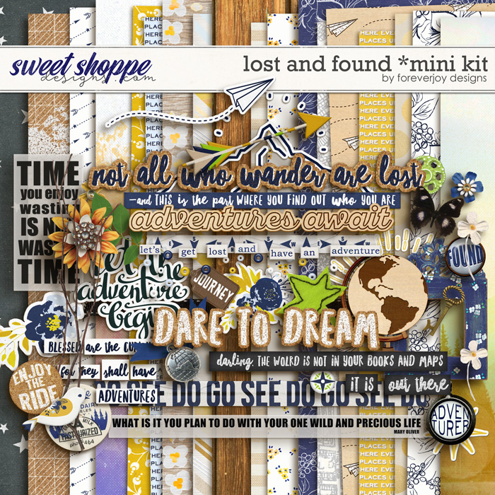 little joys | Lost and Found Mini Kit by ForeverJoy Designs 