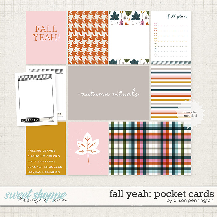 Fall Yeah!: Pocket Cards by Allison Pennington