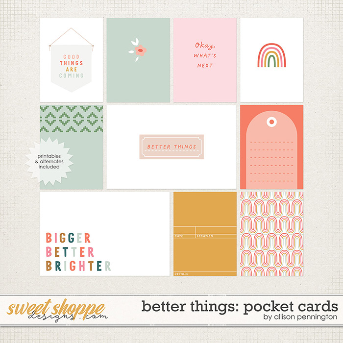 Better Things: Pocket Cards by Allison Pennington
