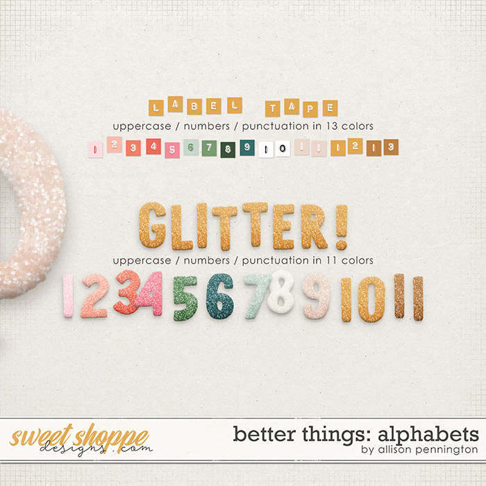 Better Things: Alphabets by Allison Pennington