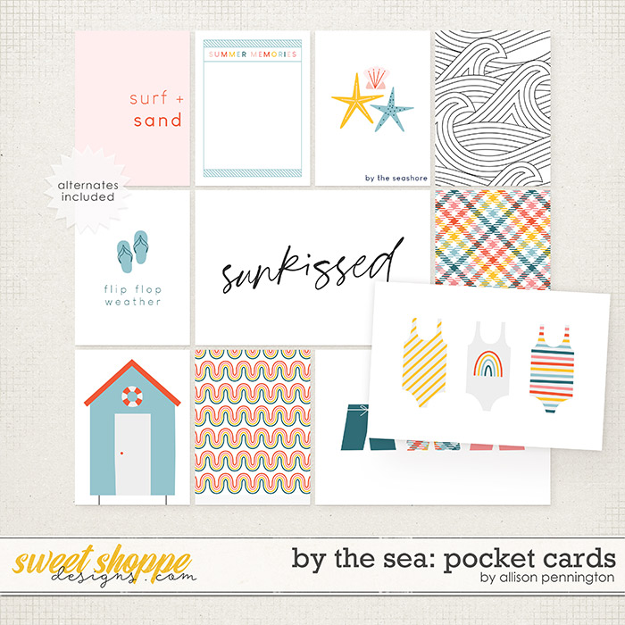 By the Sea: Pocket Cards by Allison Pennington