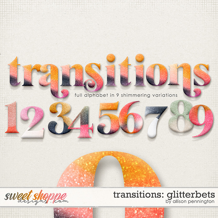 Transitions: Glitterbets by Allison Pennington