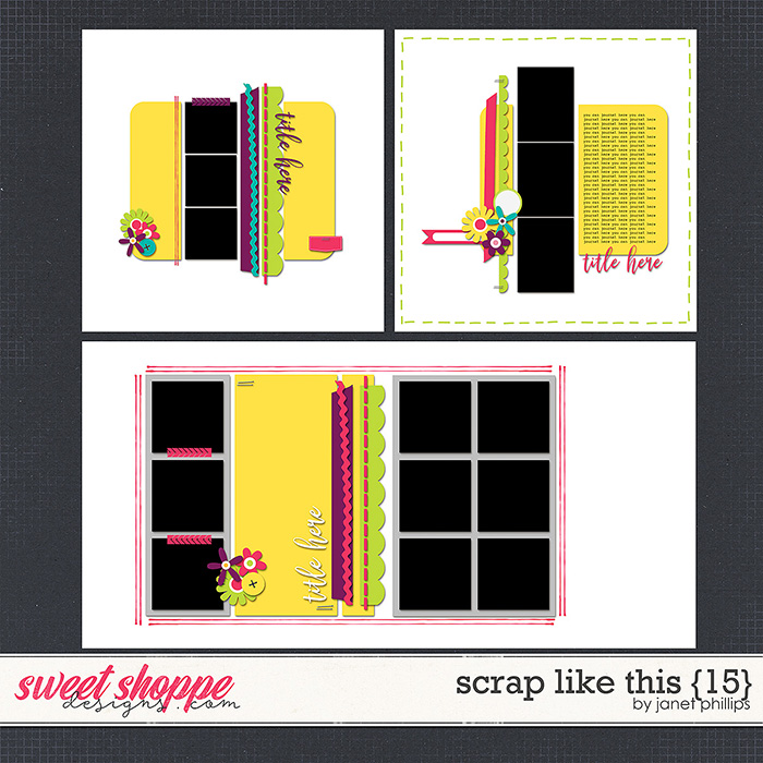 SCRAP LIKE THIS {15} by Janet Phillips SCRAP LIKE THIS {15} by Janet Phillips