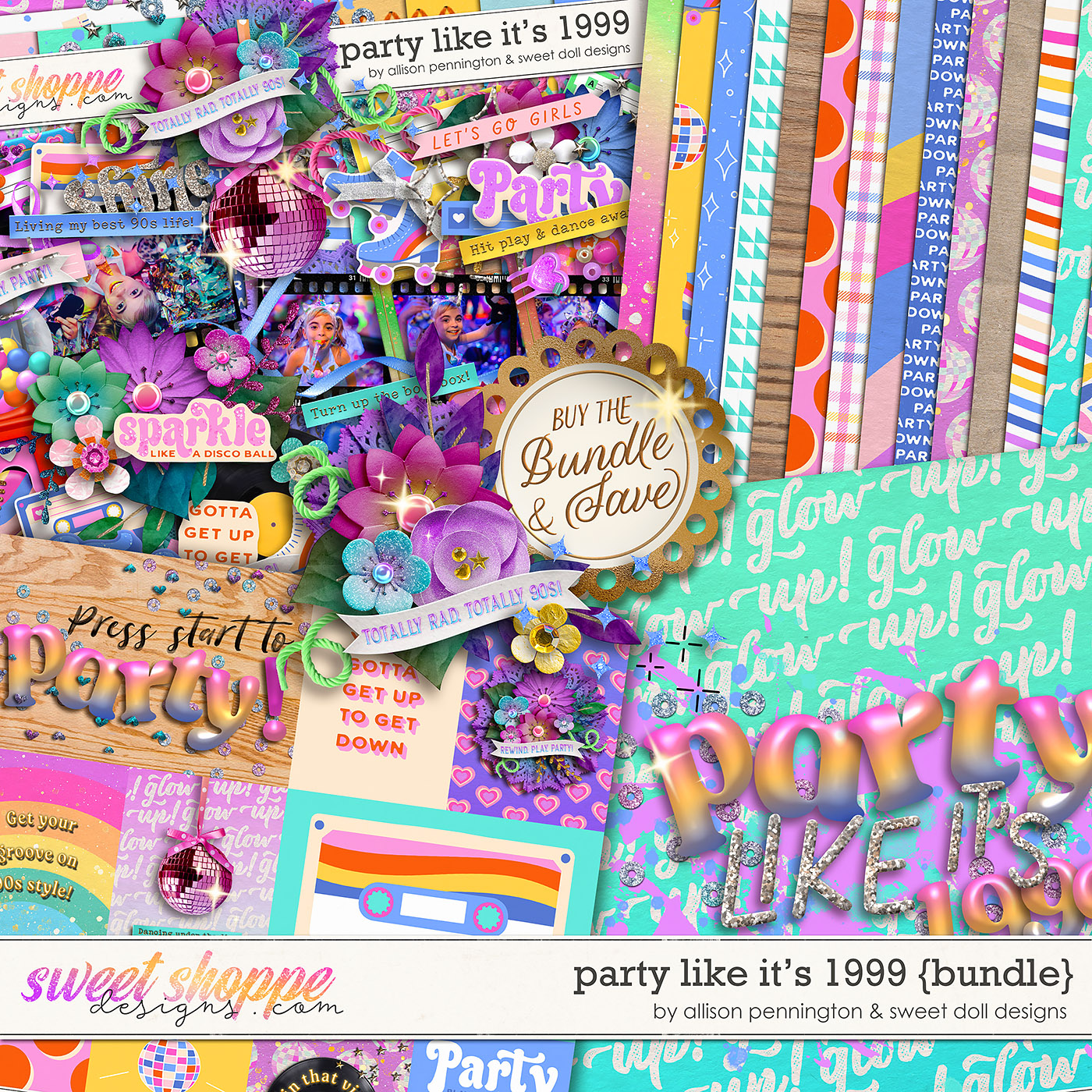 Party Like It's 1999: The Bundle by Sweet Doll Designs & Allison Pennington