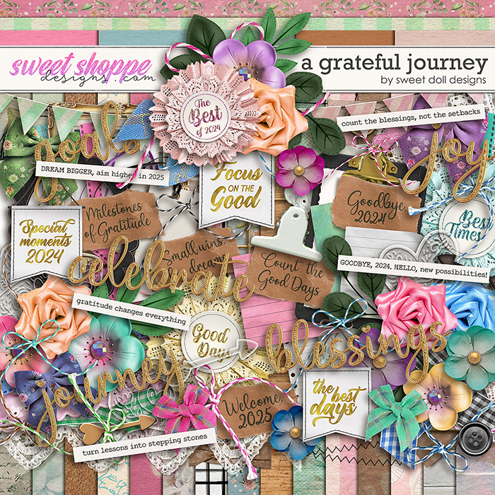 2024: A Grateful Journey kit by Sweet Doll designs