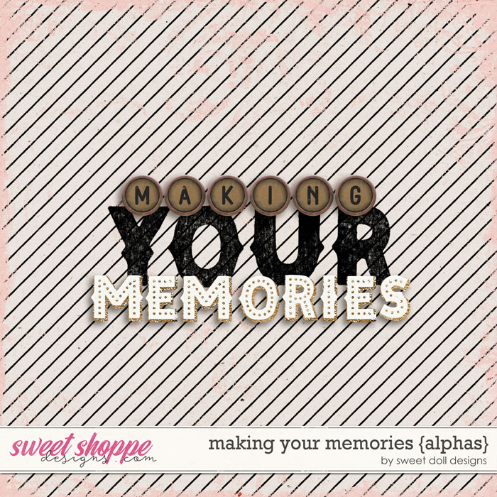 Making your memories {+alphas} by Sweet Doll designs 