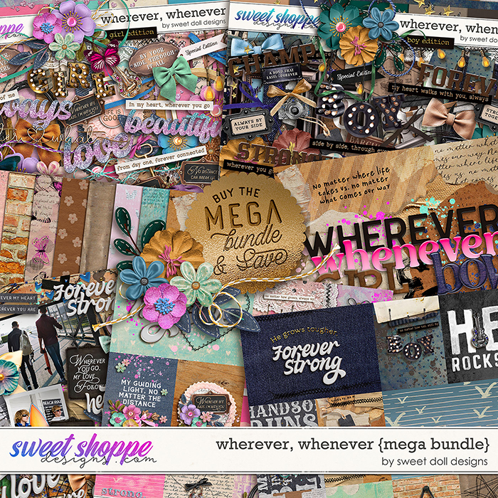 Wherever, Whenever {MEGA bundle} by Sweet Doll designs