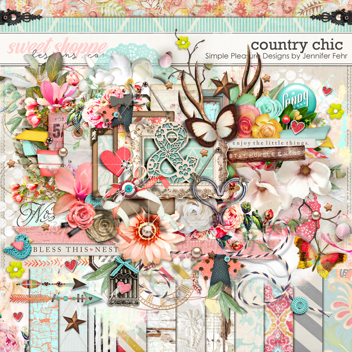 Country Chic Kit: Simple Pleasure Designs by Jennifer Fehr