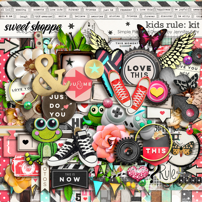 a kids rule kit:  Simple Pleasure Designs by Jennifer Fehr