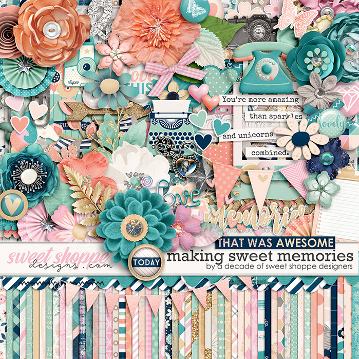 *FREE with your $20 Purchase* Making Sweet Memories by a Decade of Sweet Shoppe Designers