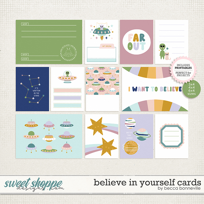 Believe in Yourself Cards by Becca Bonneville