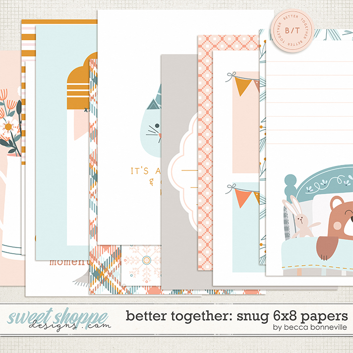Better Together: Snug 6x8 Papers by Becca Bonneville