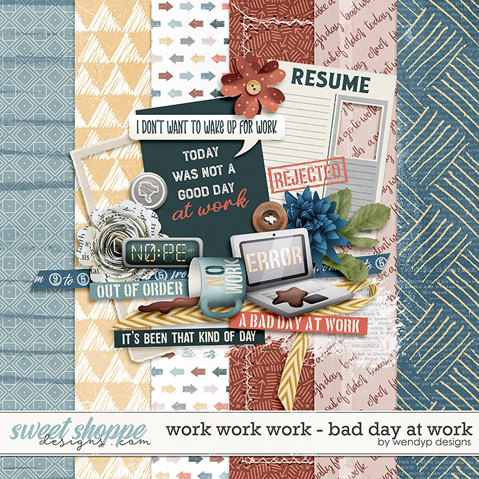 Work work work - Bad day at work by WendyP Designs