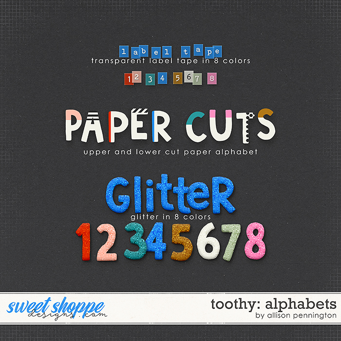 Toothy: Alphabets by Allison Pennington