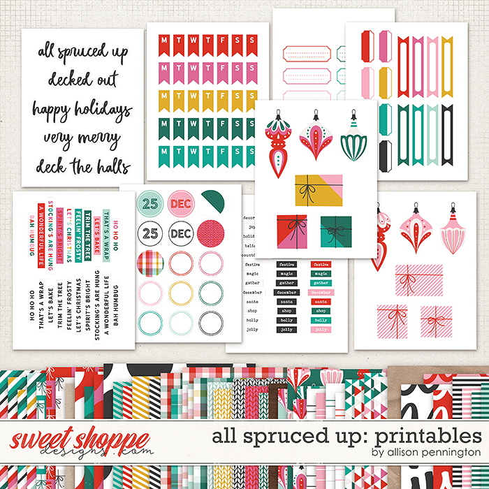 All Spruced Up: Printables by Allison Pennington