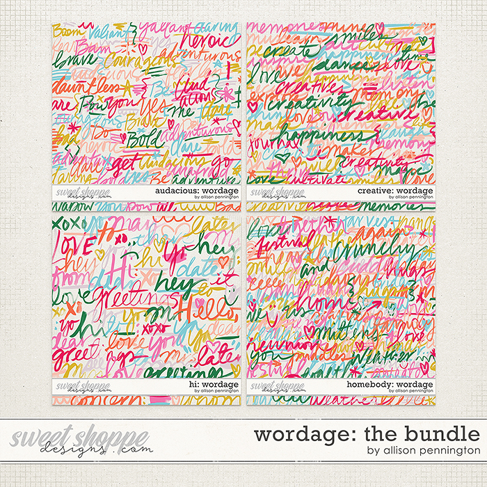 Wordage: The Bundle by Allison Pennington