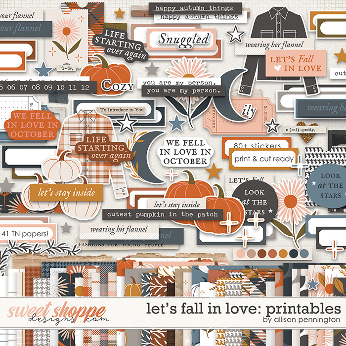 Let's Fall in Love: Printables by Allison Pennington