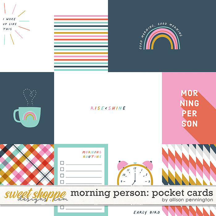 Morning Person: Pocket Cards by Allison Pennington