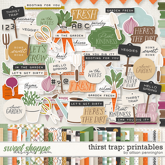 Thirst Trap: Printables by Allison Pennington