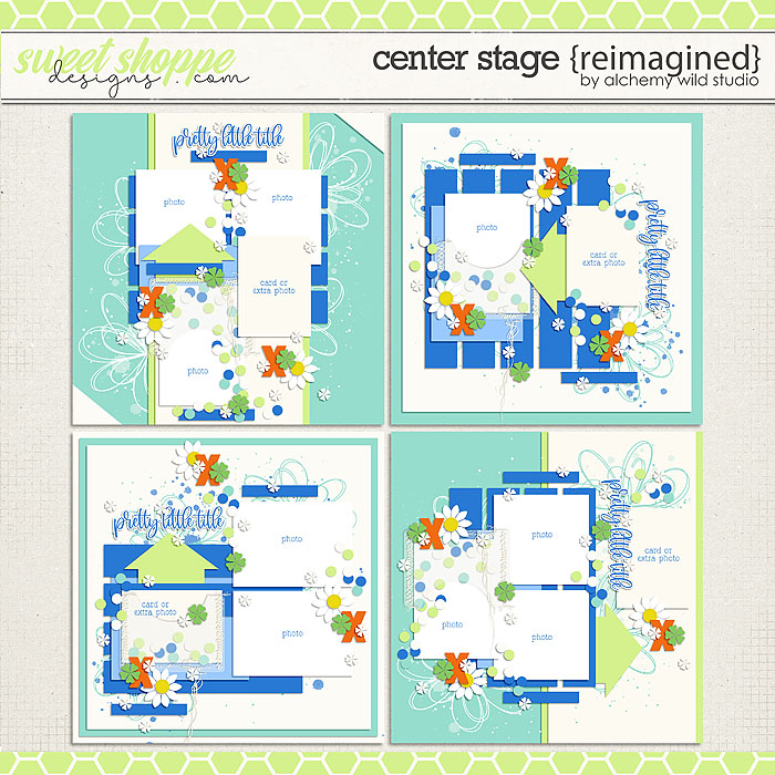 Center Stage {reimagined} Layered Templates by Amber 