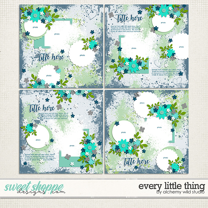 Every Little Thing Layered Templates by Amber