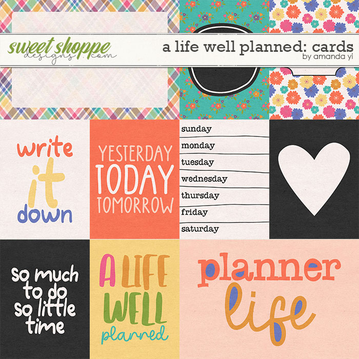 A life well planned: cards by Amanda Yi