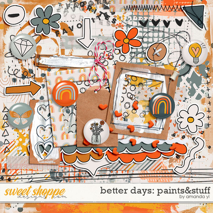 Better days: paints&stuff by Amanda Yi