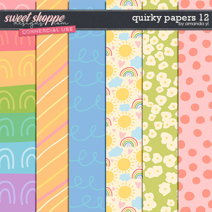 CU Quirky Papers 12 by Amanda Yi