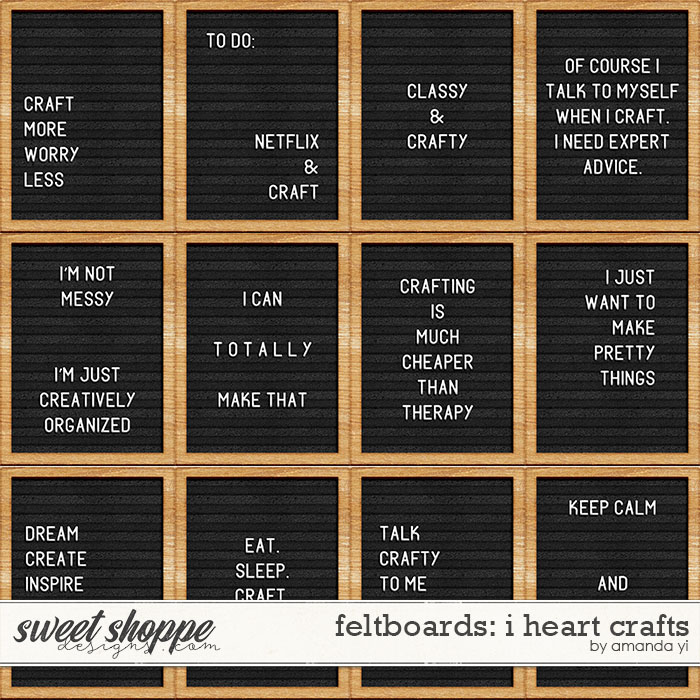 Feltboards: i heart crafts by Amanda Yi