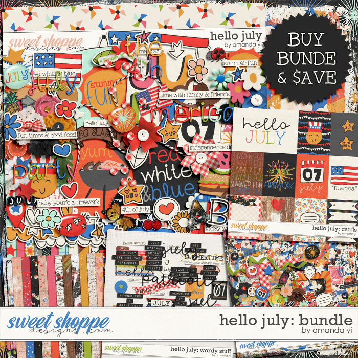 Hello July: bundle by Amanda Yi