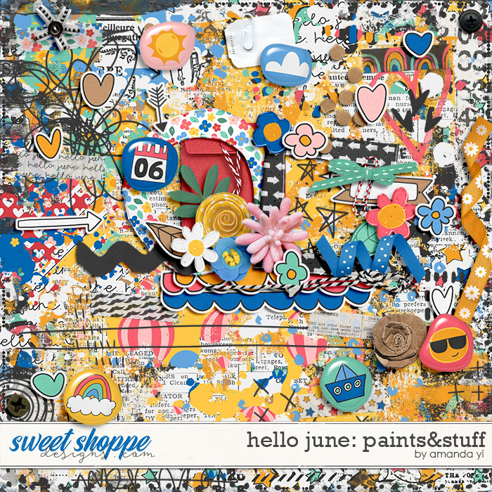 Hello June: paints&stuff by Amanda Yi