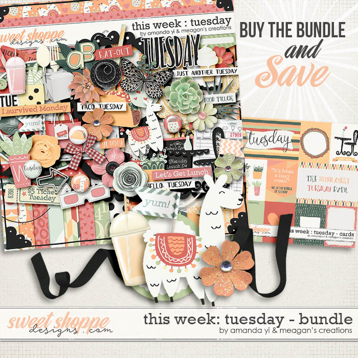 This Week: Tuesday - Bundle by Amanda Yi & Meagan's Creations