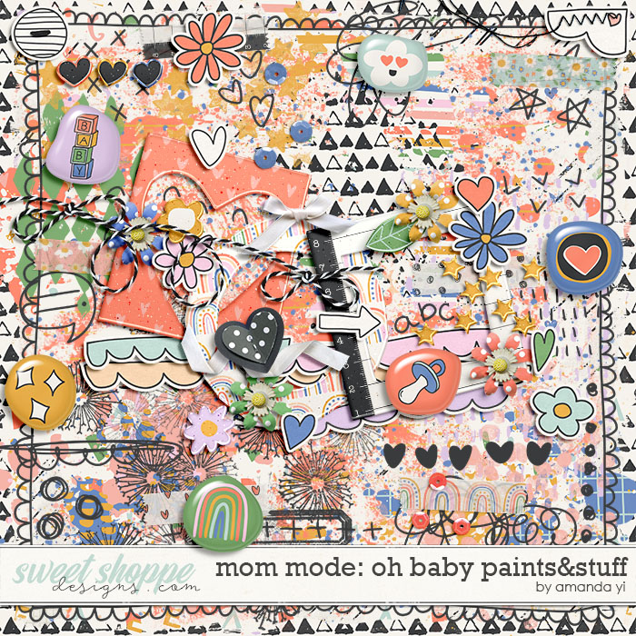 Mom mode: oh baby: paints&stuff by Amanda Yi