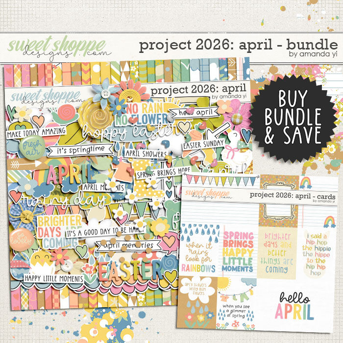 Project 2026: april - bundle by Amanda Yi