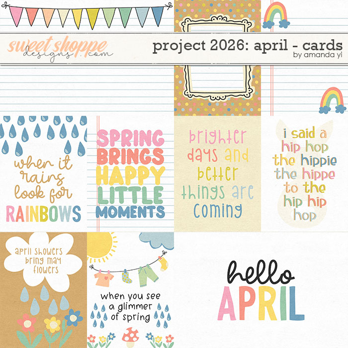 Project 2026: april - cards by Amanda Yi