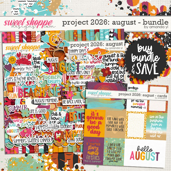 Project 2026: august- bundle by Amanda Yi
