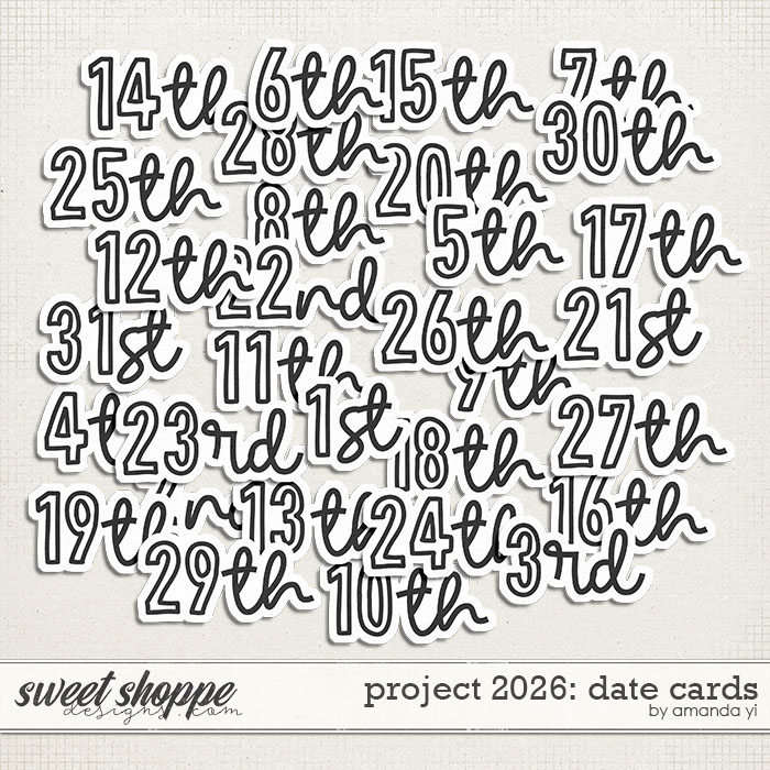 Project 2026: dates by Amanda Yi