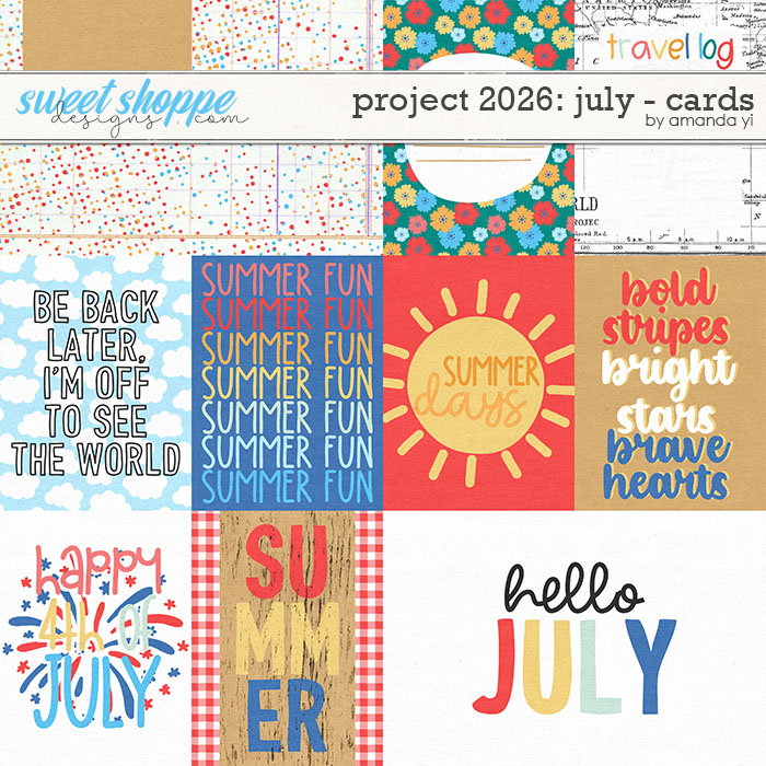 Project 2026: july - cards by Amanda Yi