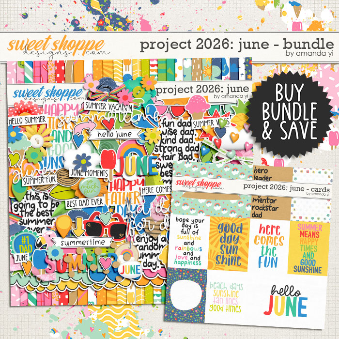 Project 2026: june - bundle by Amanda Yi