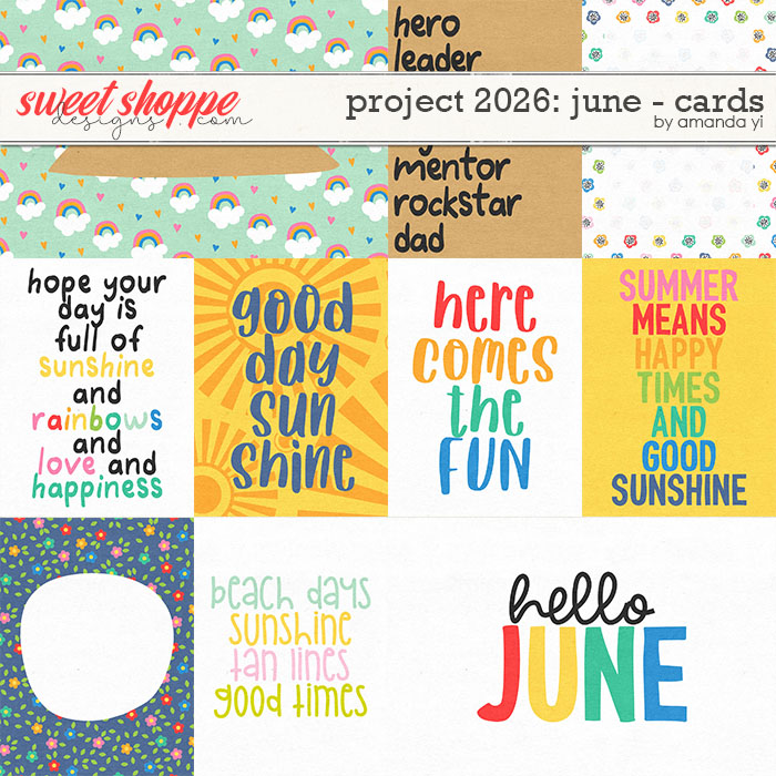 Project 2026: june - cards by Amanda Yi