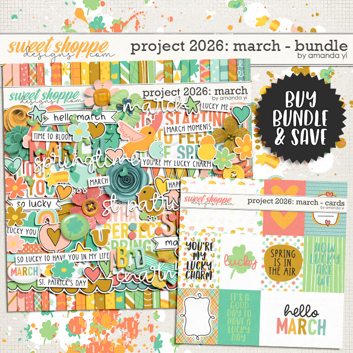 Project 2026: march - bundle by Amanda Yi