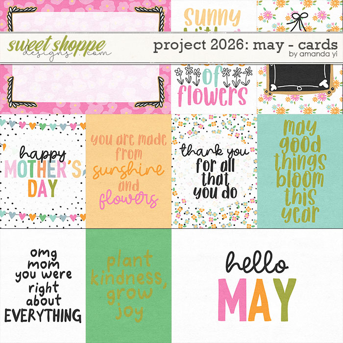 Project 2026: may - cards by Amanda Yi