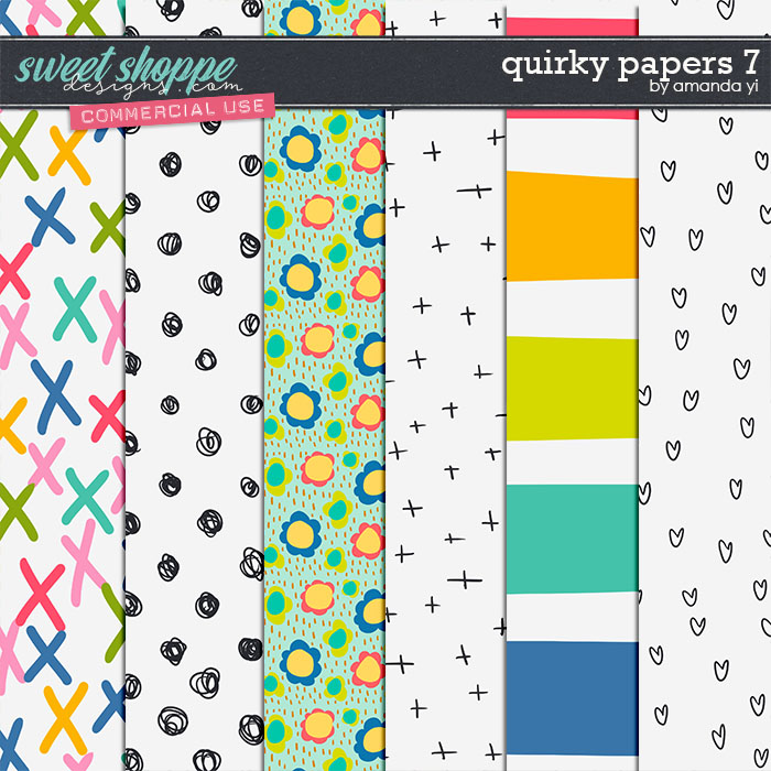 CU Quirky Papers 7 by Amanda Yi